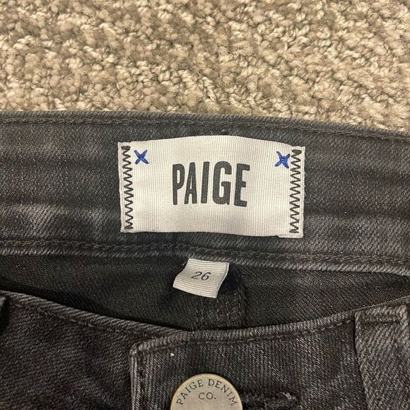 PAIGE - HOXTON CROP with Raw Hem - Picture 2 of 5